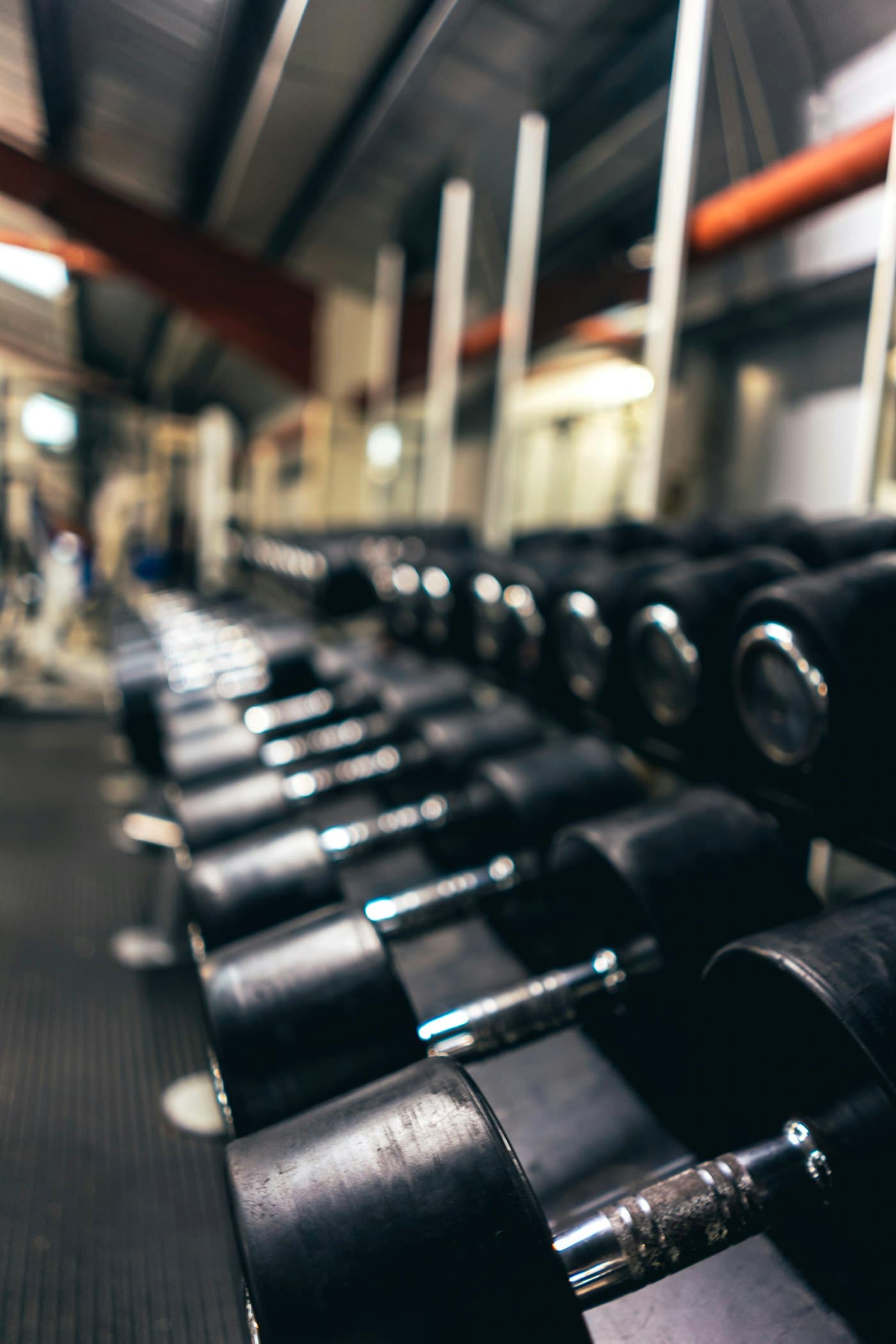 Athlete gripping a barbell during a lift